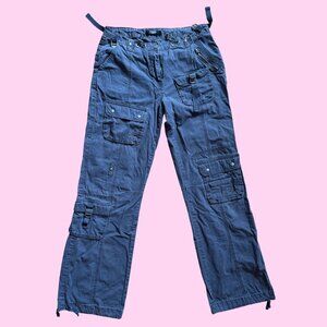 Jaded London Slim Cargo Pant - Gray
